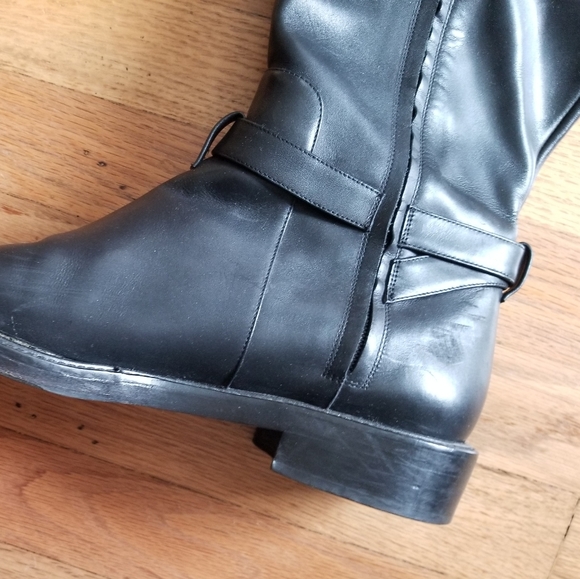 M. Gemi Leather Tall Boots - Picture 11 of 16